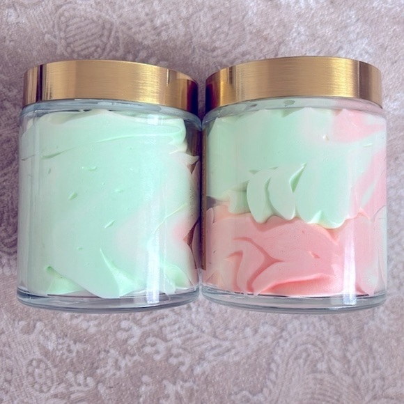 Brand New Set of 2 Truly Nice Melons Whipped Boob Butter Smooth Taut Moisturizer - Picture 3 of 11